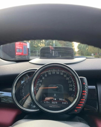 MINI Cooper S cena 73900 przebieg: 55500, rok produkcji 2016 z Warszawa małe 781